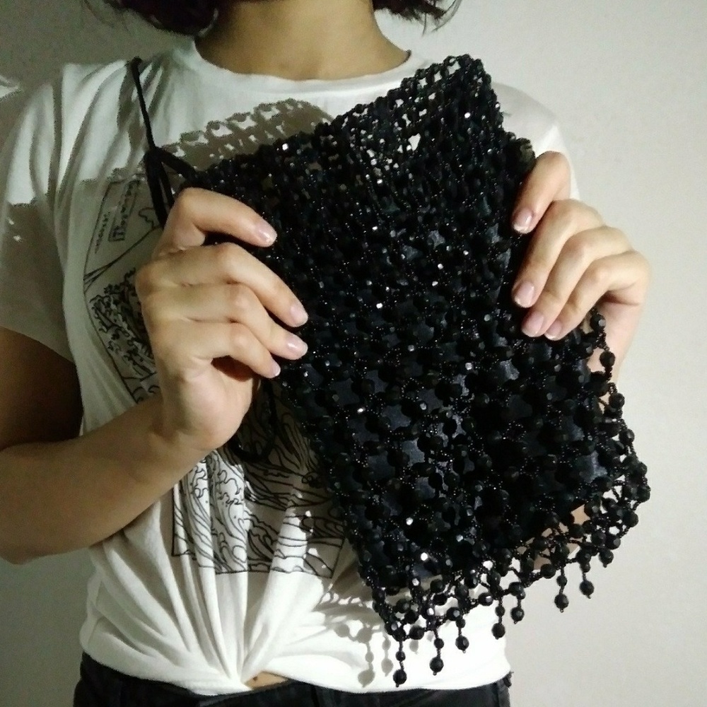 Black purse